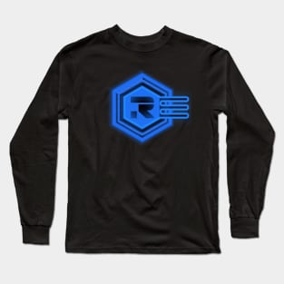 Recognizer Glowing (Blue) Long Sleeve T-Shirt